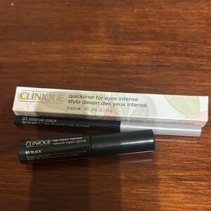 Clinique Quickliner and High Impact Mascara - Intense Black